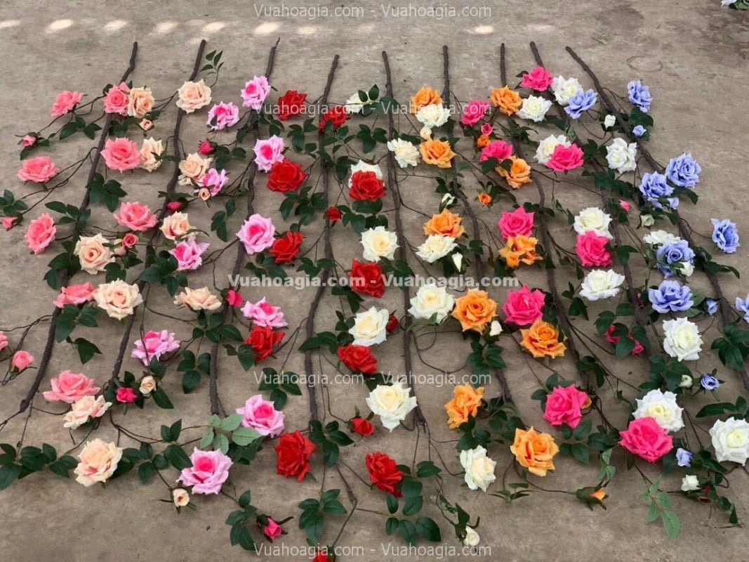 bán dây hồng giả 