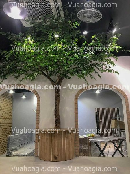 cây cổ thụ giả trang trí trung tâm thương mại cây cổ thụ giả trang trí trung tâm thương mại