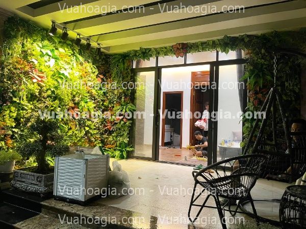 tường cây giả trong nhà tường cây giả trong nhà