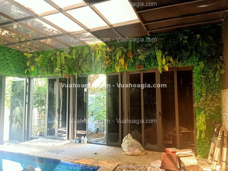 tường cây giả cho thuê tường cây giả cho thuê
