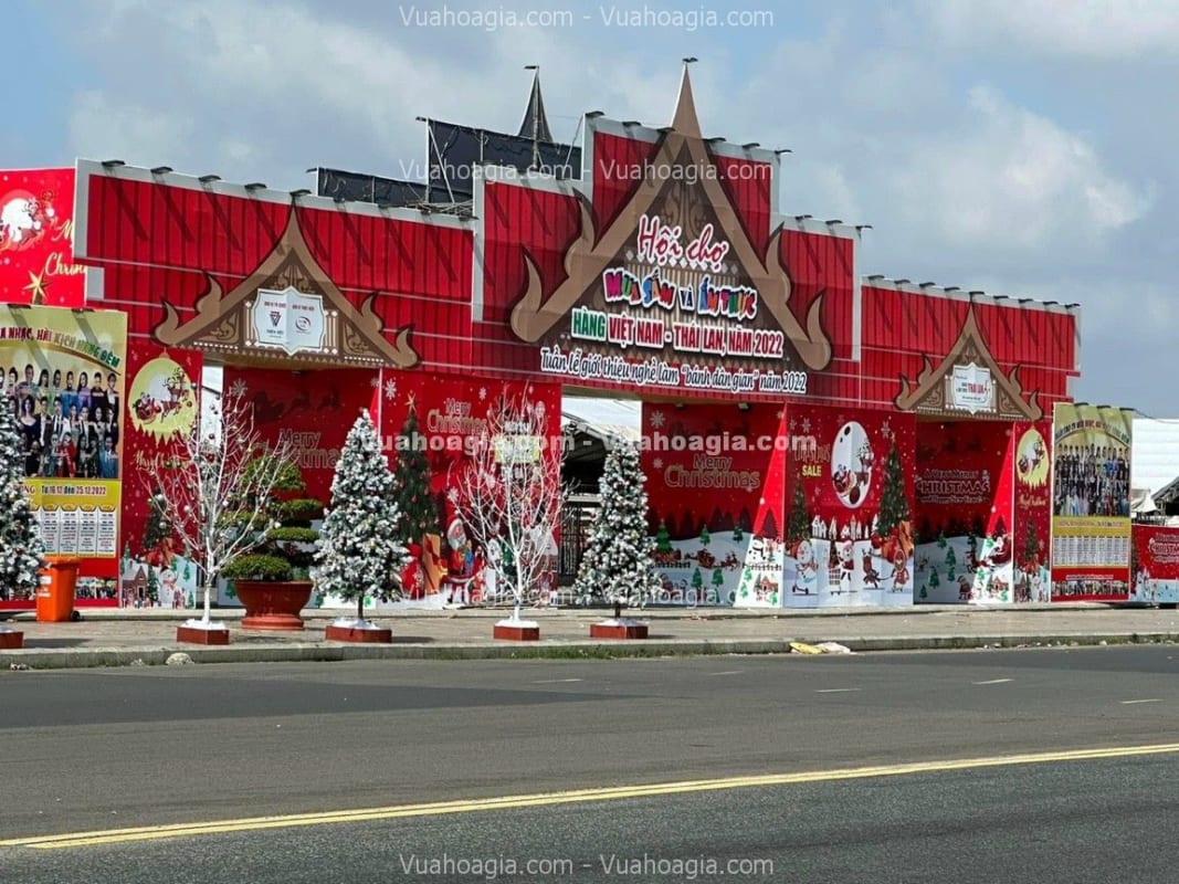 cây thông noel giả đẹp