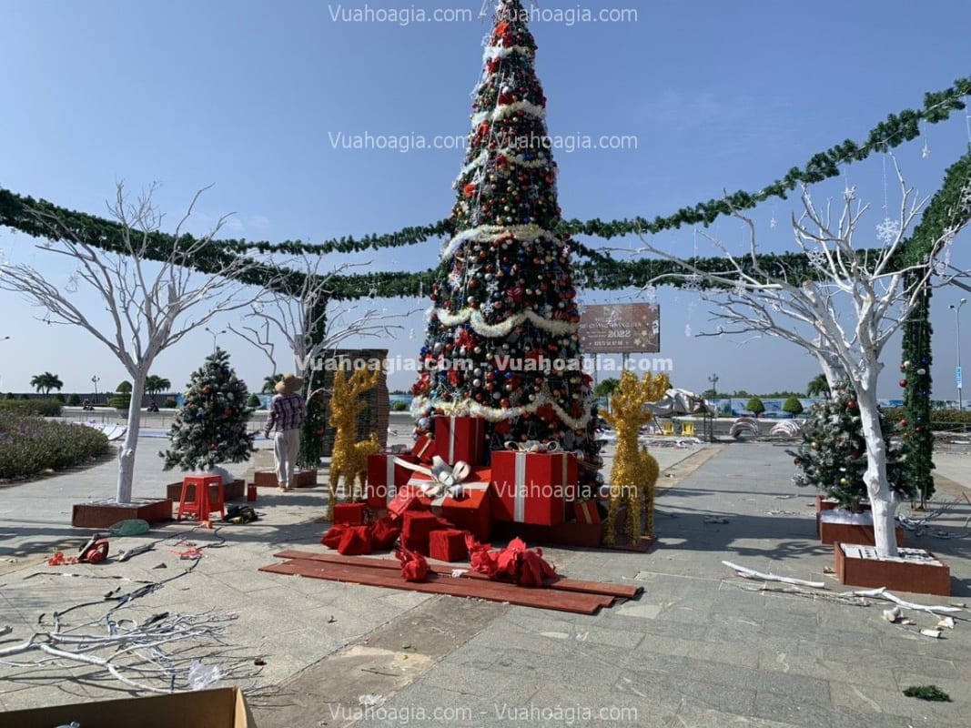 cây thông noel giả đẹp