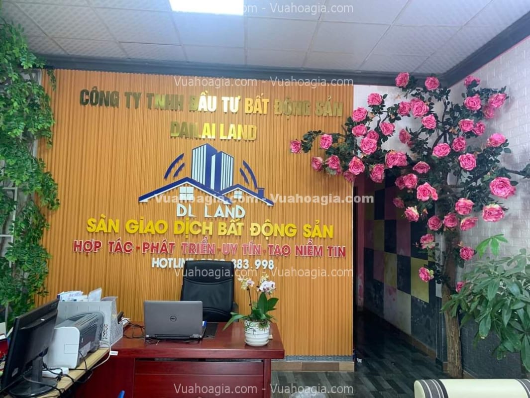 mẫu cây hoa hồng giả hà nội