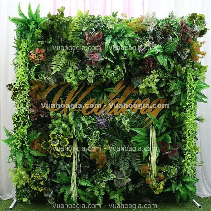 mẫu tường cây giả hcm mẫu tường cây giả hcm