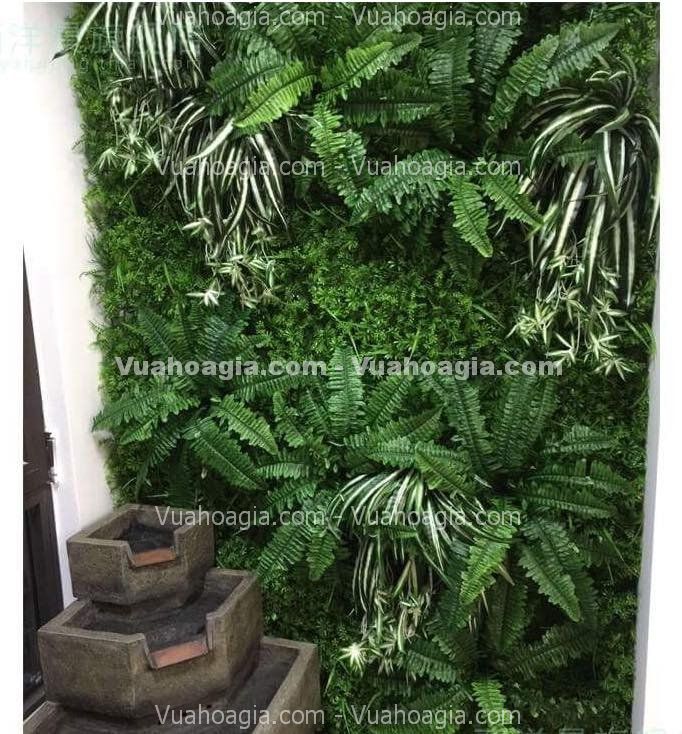 tường cây giả trang trí phòng khách tường cây giả trang trí phòng khách