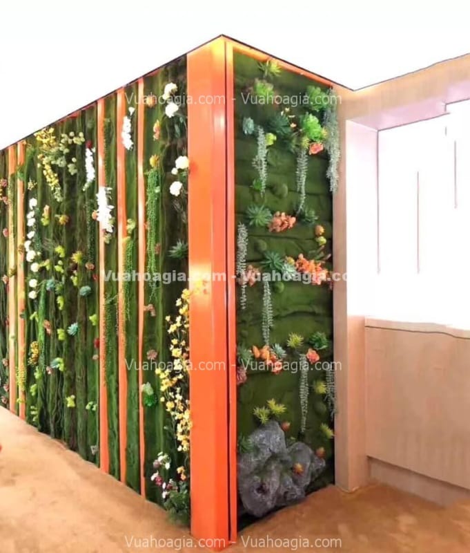tường rêu giả tại HCM