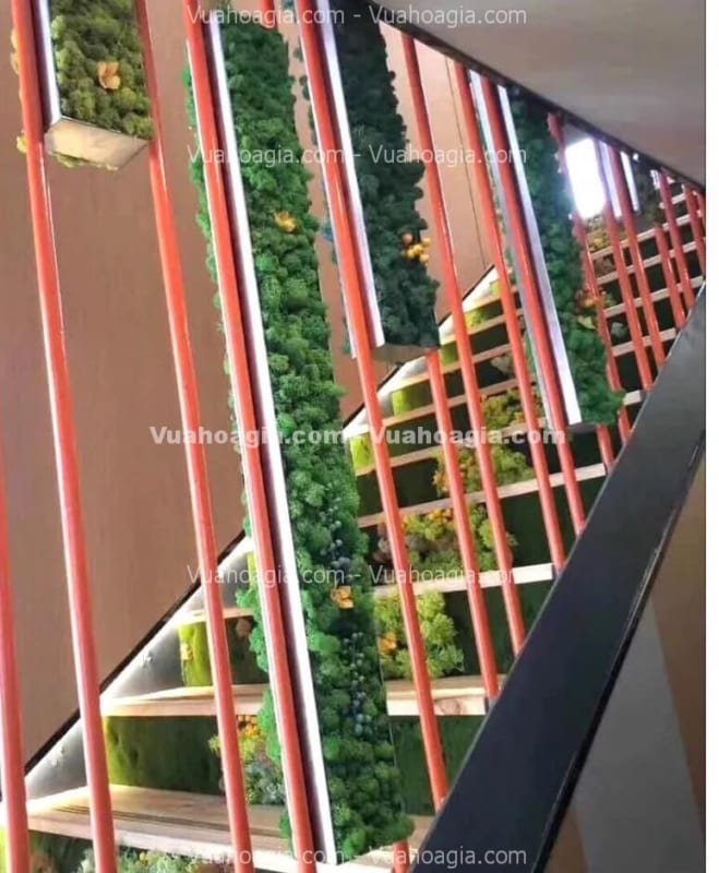 tường rêu giả tại HCM